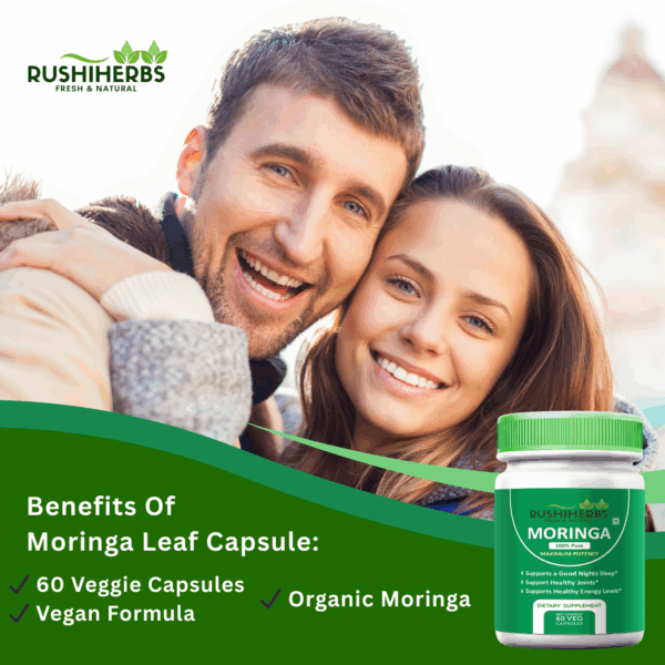 Moringa Capsules – Superfood for Energy