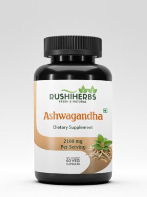 Ashwagandha Power: 2100 mg of Natural Calm, Strength & Balance in Every Capsule
