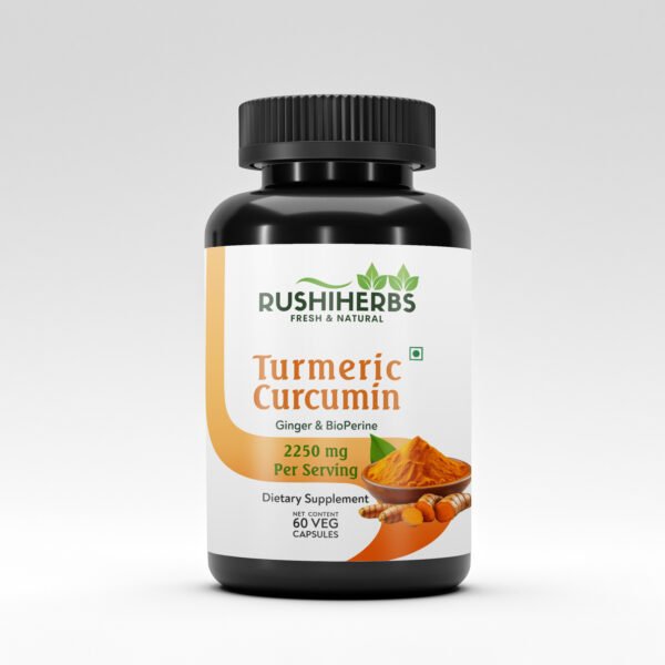 Turmeric Curcumin 2250 mg – Feel the Power Relief for Pain-Free Joints, Strong Immunity & Daily Vitality
