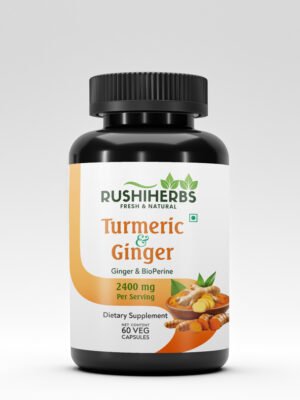 Turmeric and Ginger Capsules Power – 2 Natural Warriors of Daily Relief for Pain, Immunity & Energy