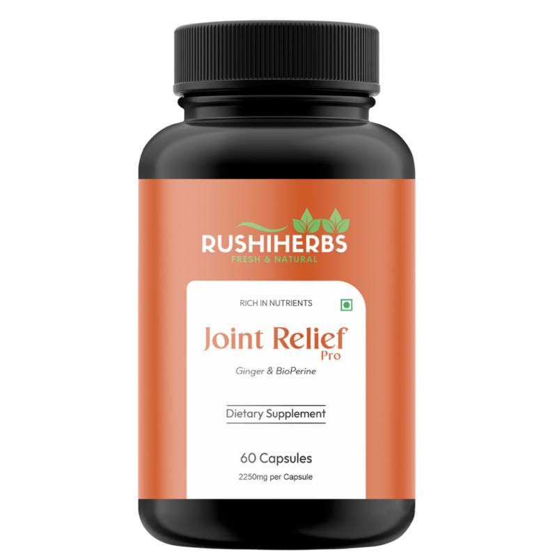 Joint Relied Pro | Turmeric, Ginger & Bioperine® | 60 Veg Capsules – Joint Support Supplement