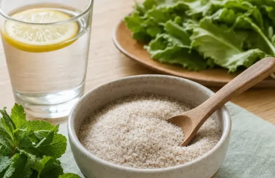 Psyllium husk for gut and digestion