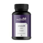 Rushi Herbs Vitamin D3 5000 IU with Vitamin K2 MK-7 200mcg - 90 Veg Capsules