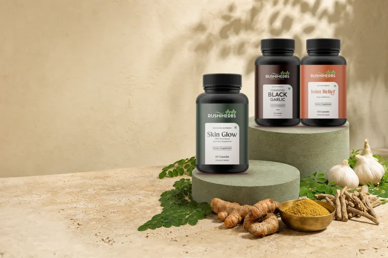 Turmeric root and herbal ingredients